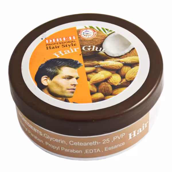 چسب مو دیبه قهوه ای مدل Almonds-Coconut