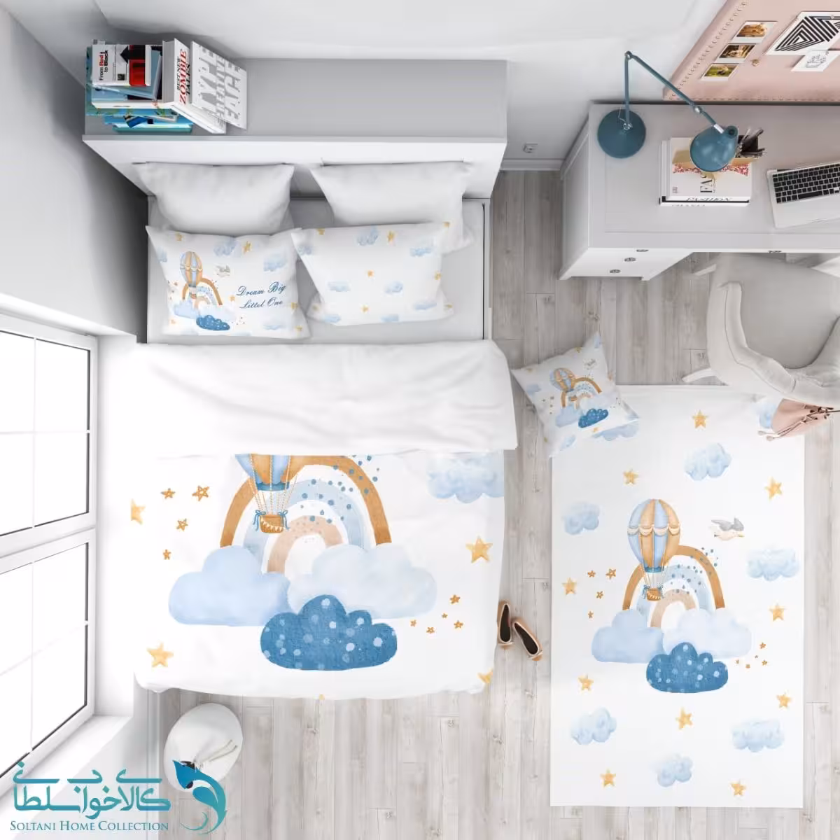 روتختی طرح بالون سایز یکنفره کد A2855