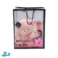 باکس ولنتاین مدل خرس صورتی کیوت (Valentine Box) کد 23