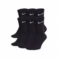 قیمت و خرید پک 6 تایی جوراب مشکی نایک مدل Everyday Cushioned اورجینال
