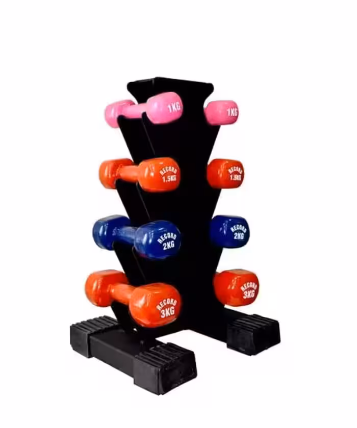 رک دمبل بانوان9جفتی هوم جیم