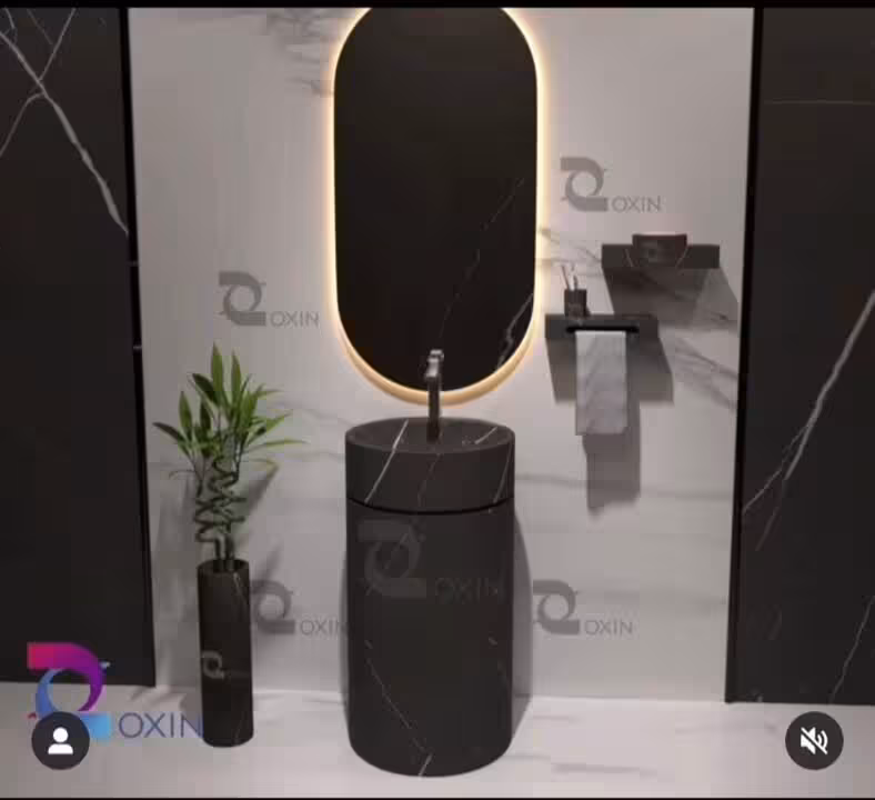 روشویی سنگ طبیعی مدل BAMBO/بامبو