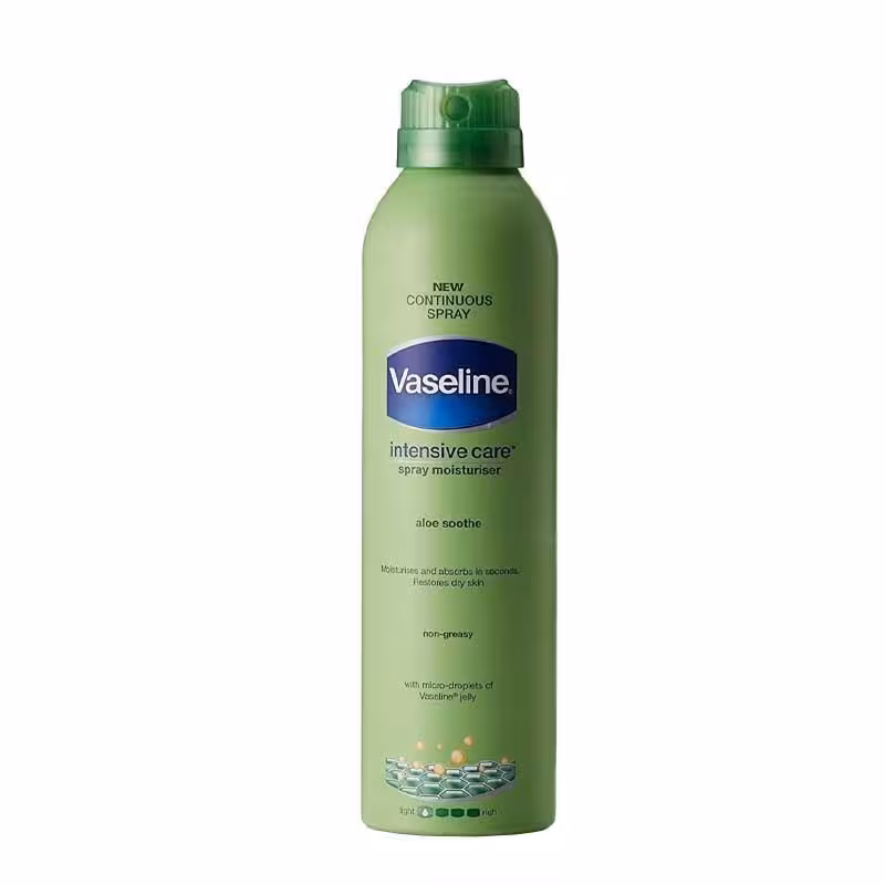 اسپری لوسیون بدن مدل Aloe Soothe وازلینِِِ 190 میل