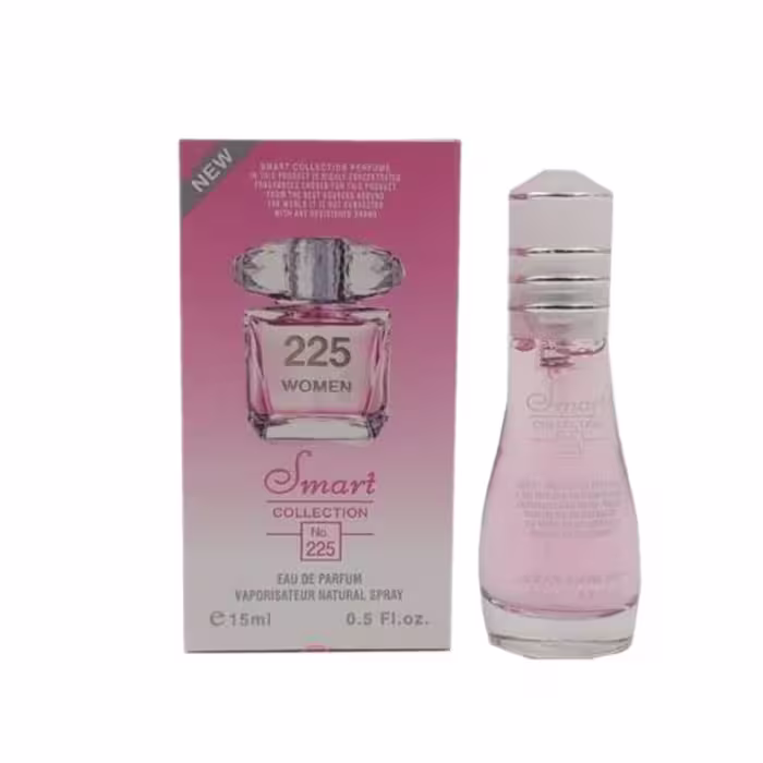 ادکلن زنانه اسمارت مدل ورساچه برایت کریستال کد 225 حجم 15 میل