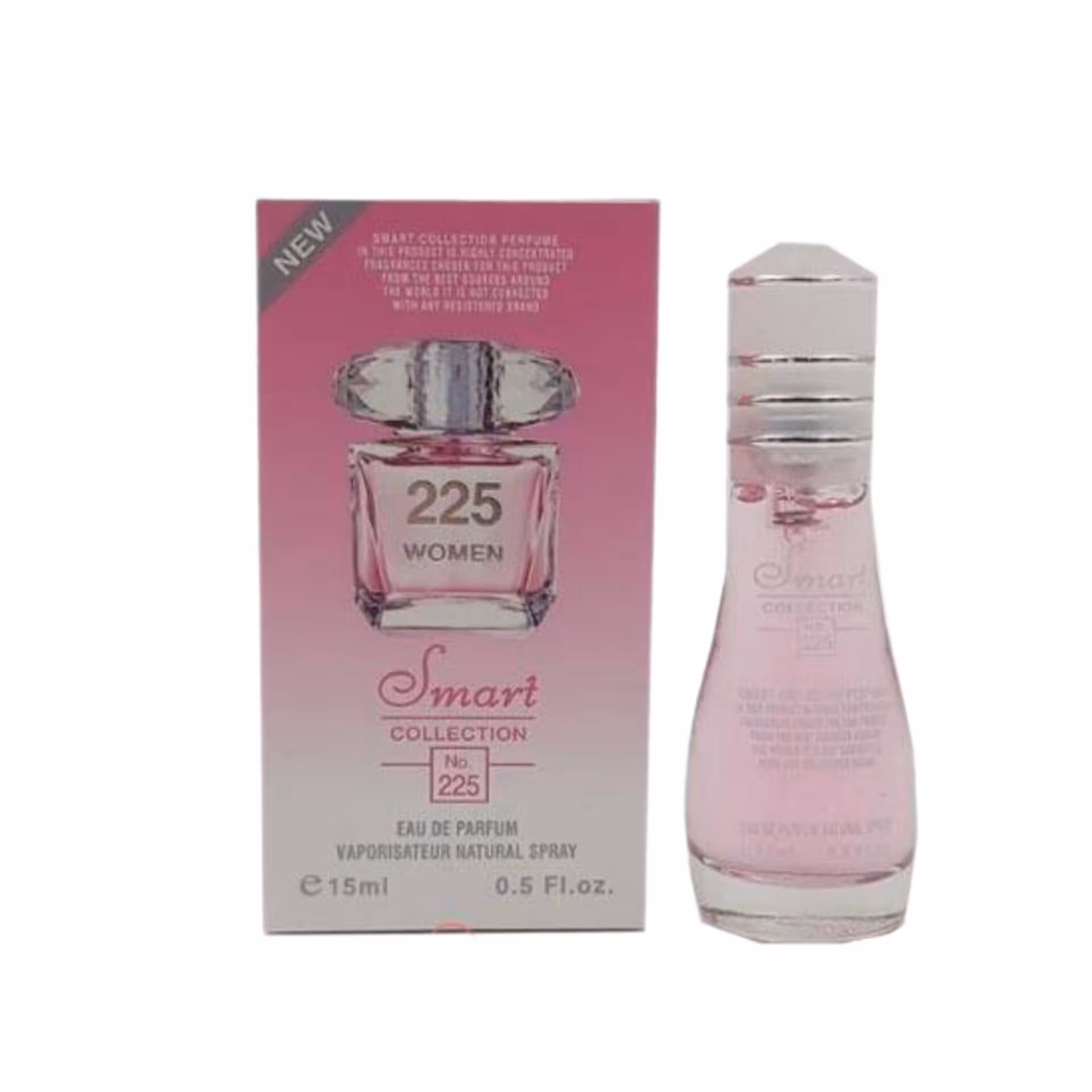 ادکلن زنانه اسمارت مدل ورساچه برایت کریستال کد 225 حجم 15 میل