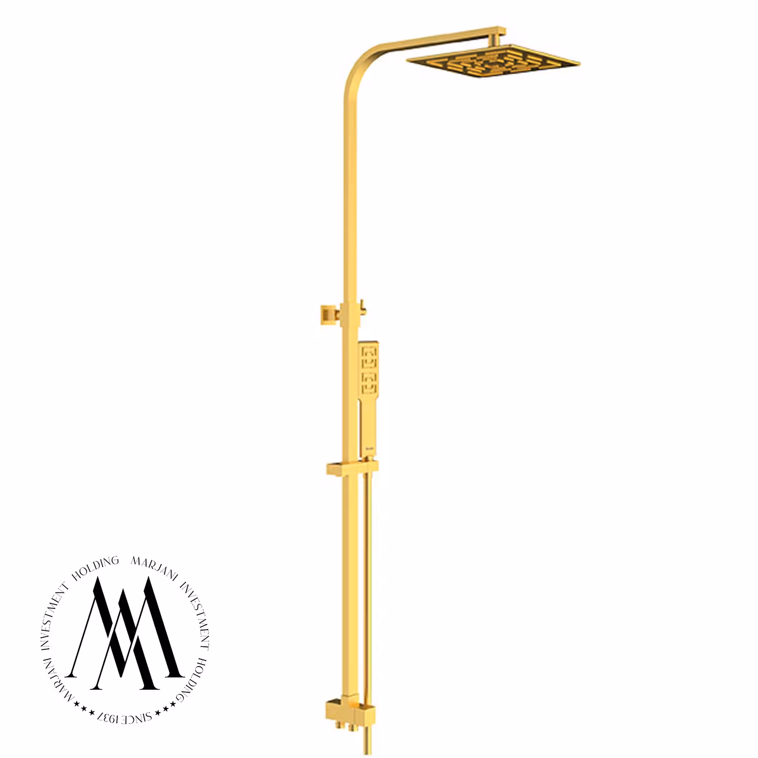 علم دوش شودر مدل بارانیا (طلامات)