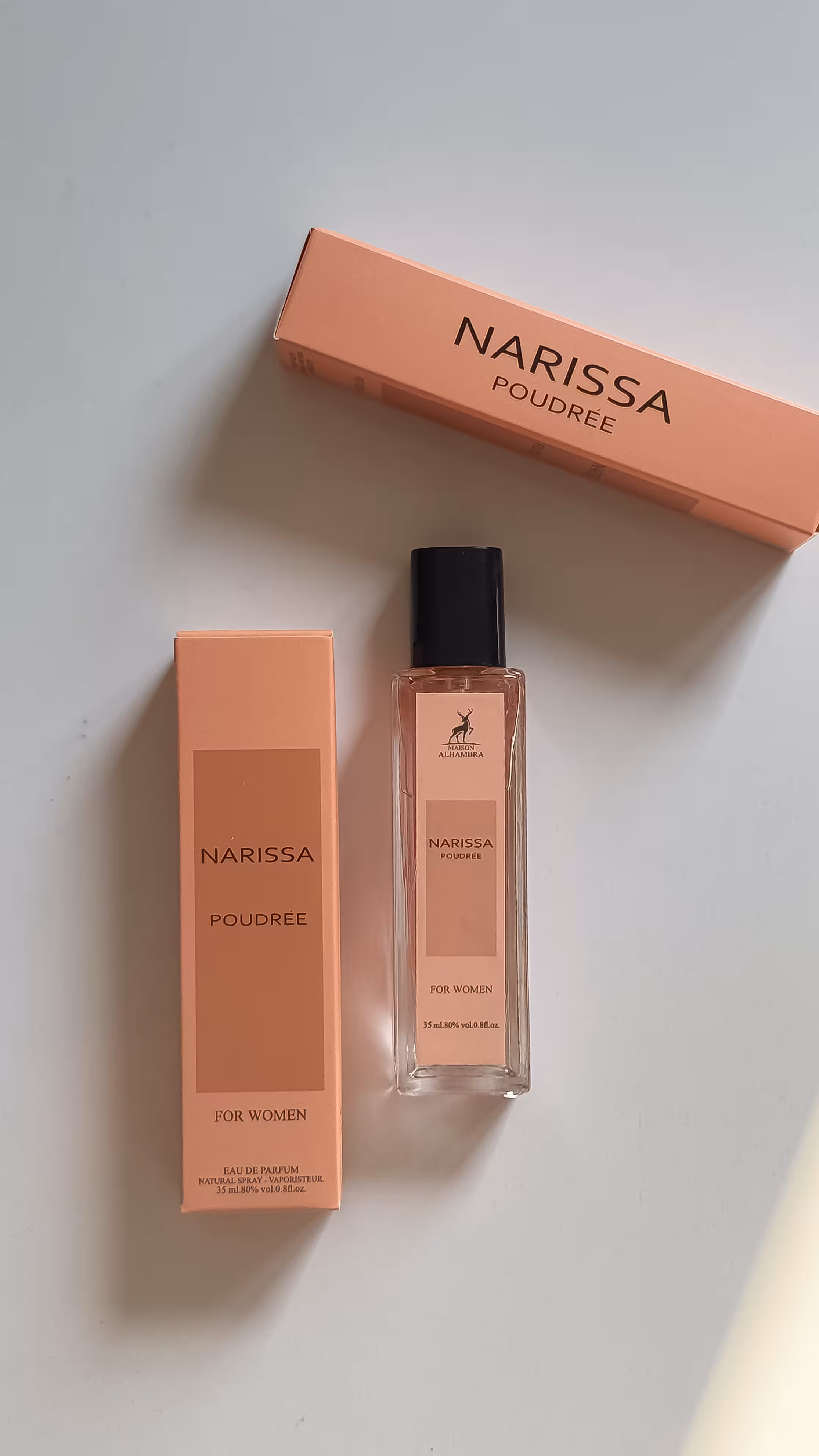 عطر جیبی نارسیسو پودری 35 میل الحمبرا