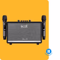 اسپیکر پرتابل بلوتوثی آئولا AULA AK812 همراه دو میکروفن کاراکوئه