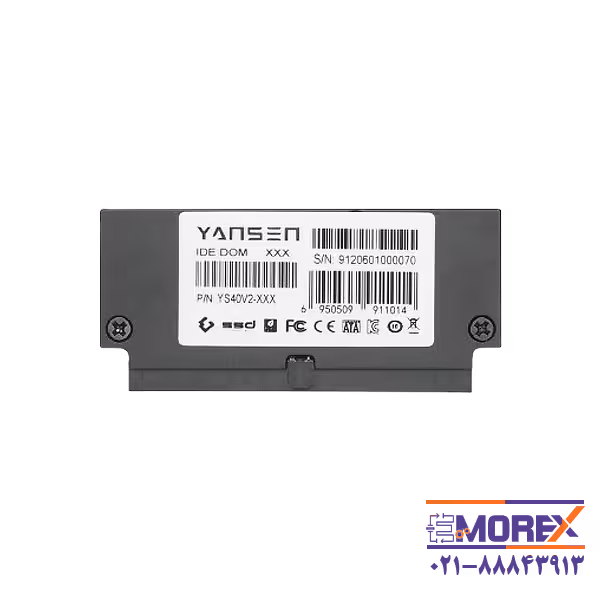 هارد صنعتی SSD IDE DOM یانسن | YANSEN مدل YS40V2-64 ظرفیت 64GB