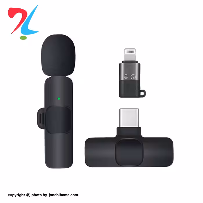 میکروفون یقه ای مدل k8 دو کاربره