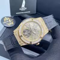 ساعت مردانه فول نگین هابلوت Hublot