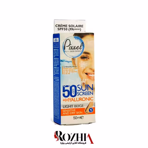 ضد آفتاب رنگی پیکسل مناسب پوست خشک و حساس