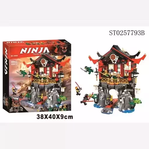لگو قصر نینجا از سری مجموعه نینجاگو10806وارداتی