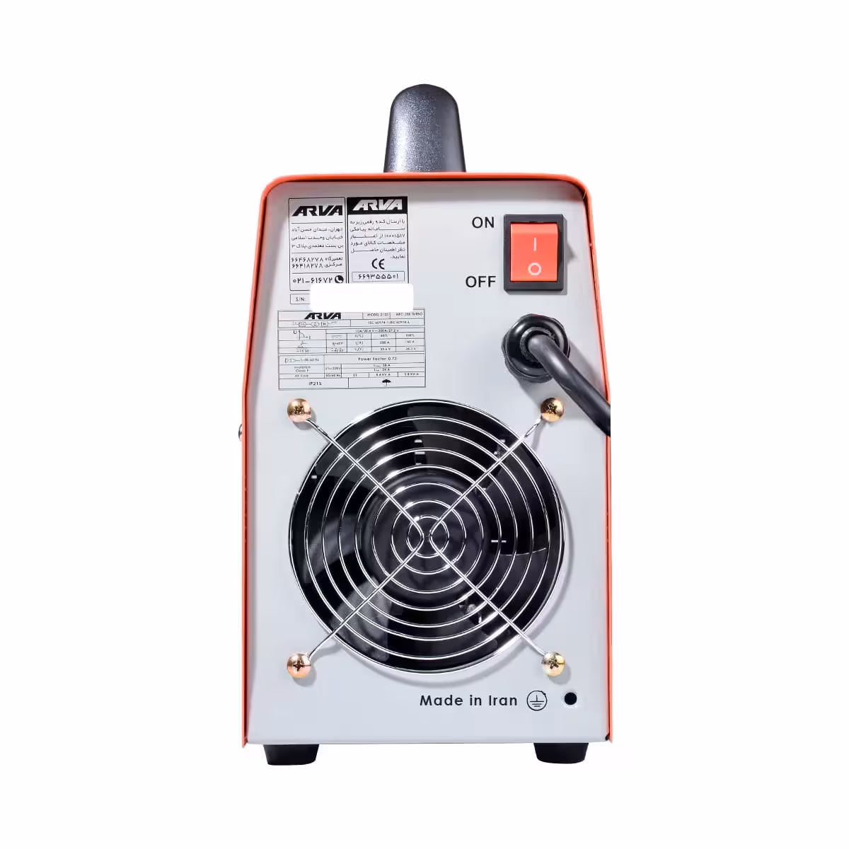 اینورتر جوشکاری 200 آمپر آروا  مدل 2103