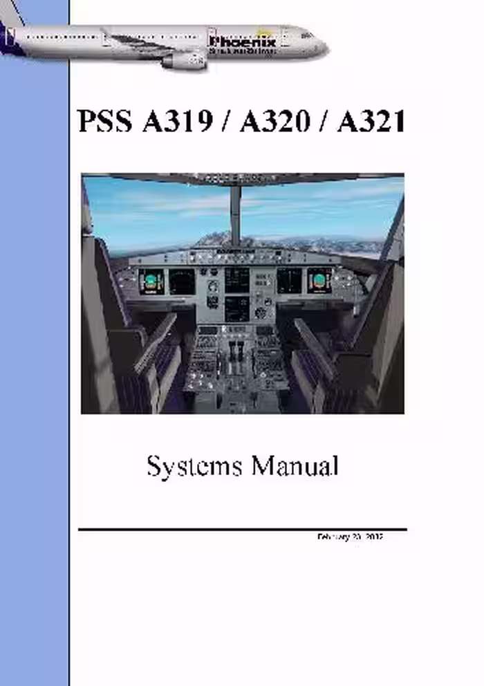 خرید و دانلود نسخه کامل کتاب Phoenix Simulation Software A319 / A320 / A321 System Manual