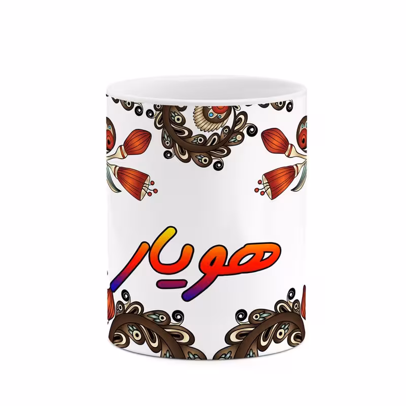 ماگ   اسم هویار  سنتی گل و بته کد mgh48329