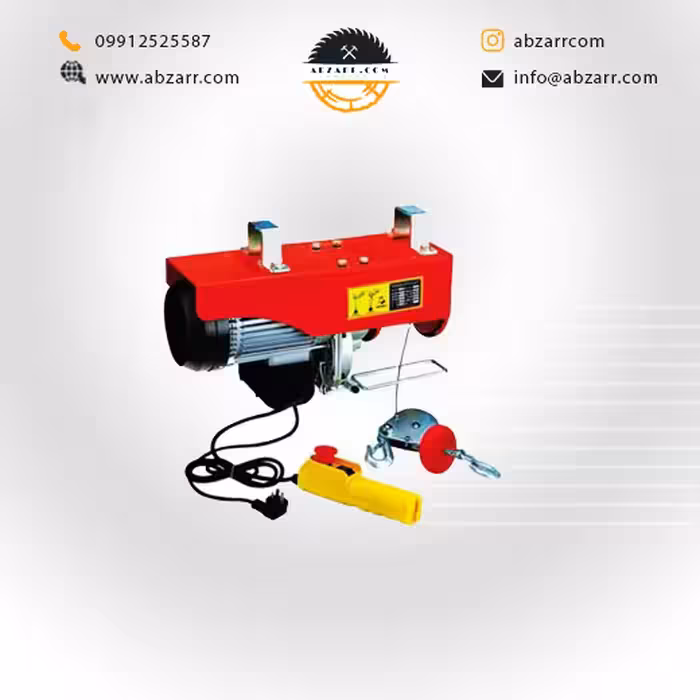 دستگاه بالابر برقی 1200 کیلویی 12 و 18 متری محک مدل 18/PA 1200 A (( اقساط یک ساله ))