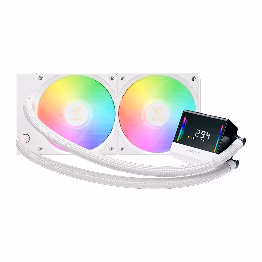 قیمت و خرید خنک کننده مایع پردازنده گیم دیاس مدل CHIONE E4-240 WH | یاس ارتباط