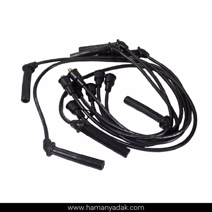 وایر شمع تویوتا کراون سر سیم برنجی برند قدر قطعه