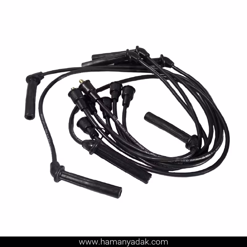 وایر شمع تویوتا کراون سر سیم برنجی برند قدر قطعه