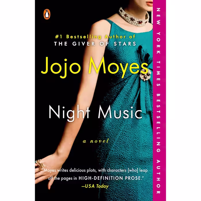 کتاب زبان اصلی Night Music A Novel اثر Jojo Moyes انتشارات Penguin Books