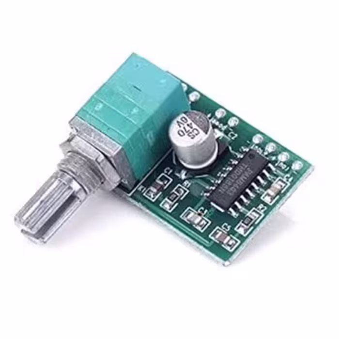 ماژول آمپلی فایر 2x3W کلاس D با تراشه PAM8403 به همراه ولوم