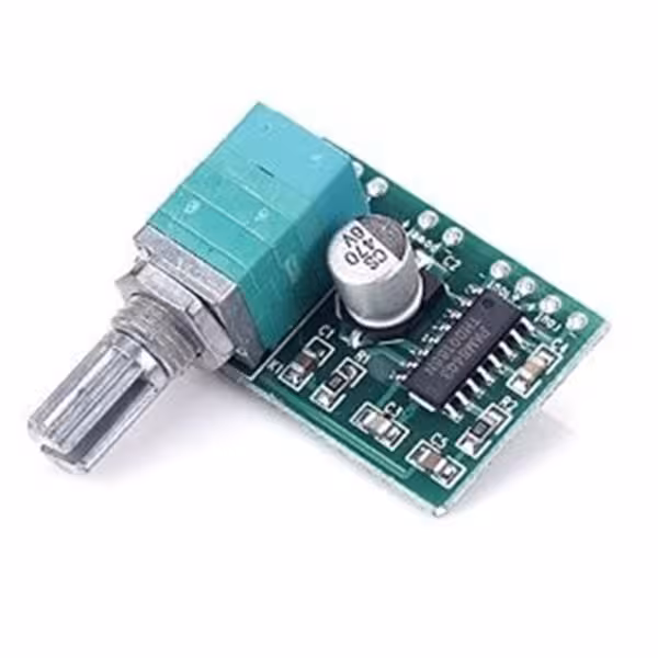 ماژول آمپلی فایر 2x3W کلاس D با تراشه PAM8403 به همراه ولوم