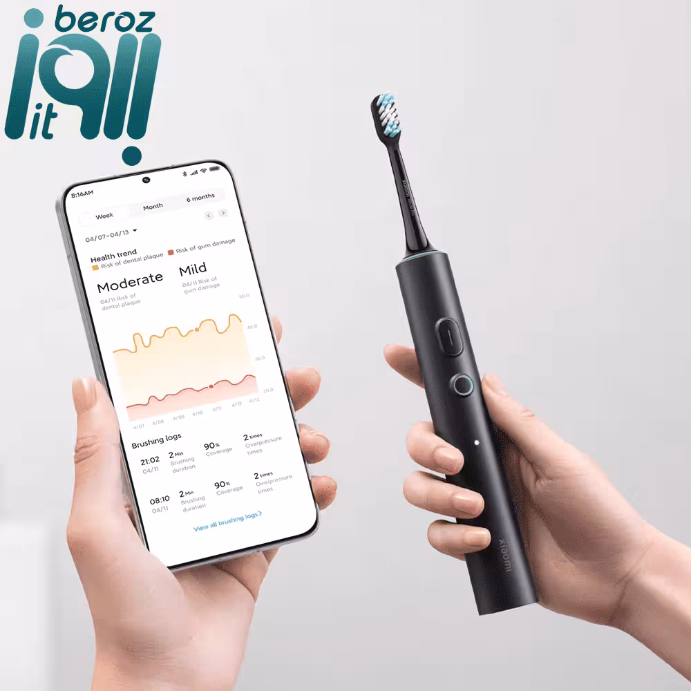 مسواک هوشمند شیائومی Xiaomi Smart Toothbrush T501 «اورجینال – ارسال 1 ساعت»