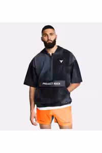 سویشرت ورزشی مشکی مردانه پروژه ROCK WARM UP MONT 044 Under Armour