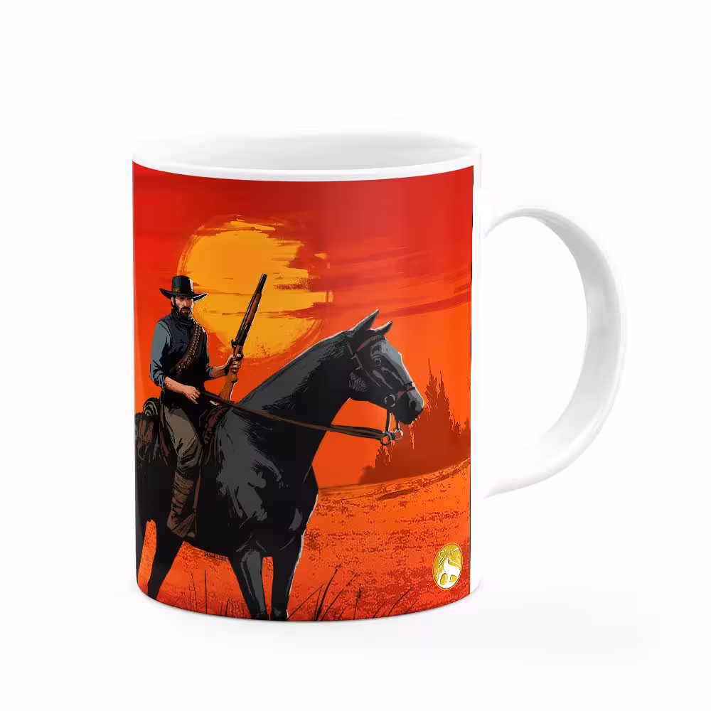ماگ طرح Red Dead Redemption 2 مدل MG9850