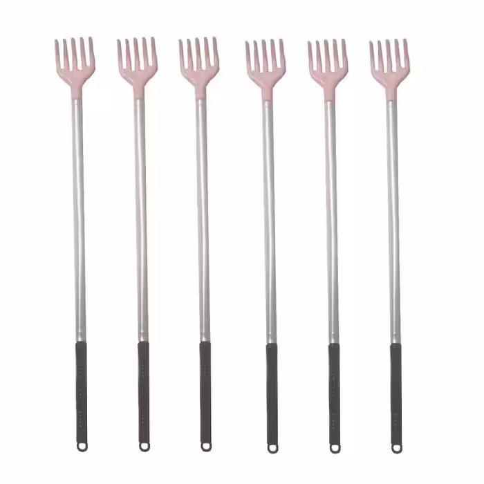 پشت خارون پلاستیکی با روکش فلزی 6 عددی OHPK-002