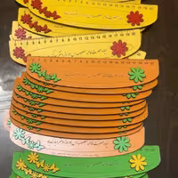 پک 300تایی خط کش تعداد هر خط کش داخل پک به سفارش شما 