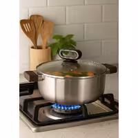 قابلمه استیل کف لیزری مدل تیتانیوم سایز 26