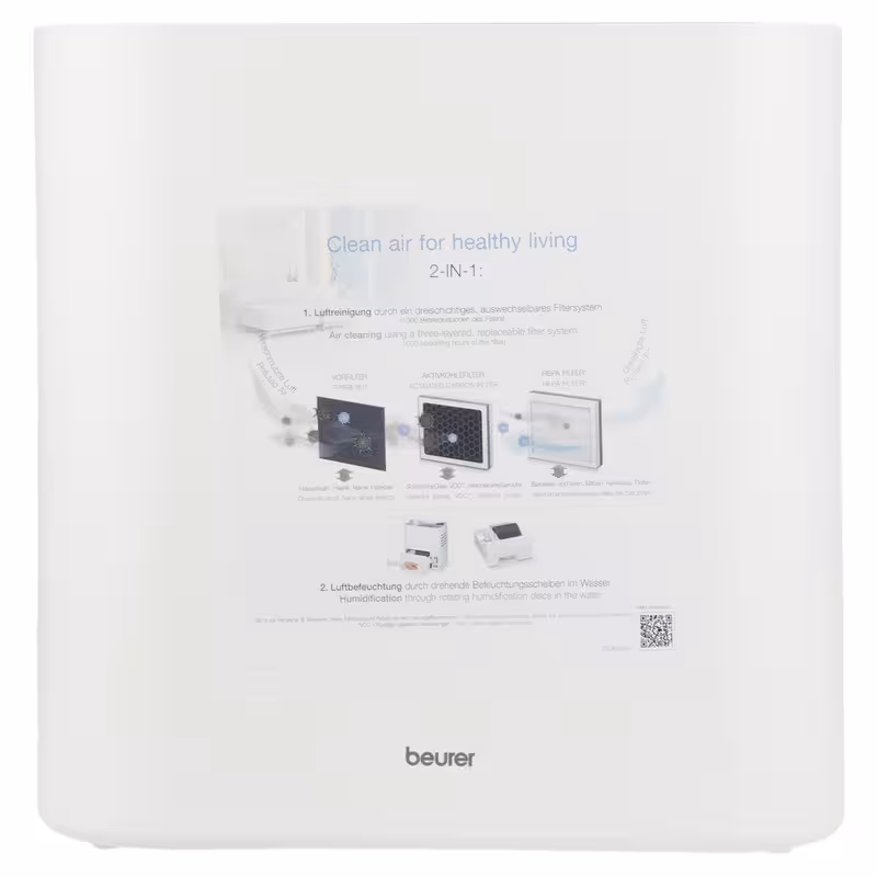 تصفیه کننده و مرطوب کننده هوای بیورر مدل LR330