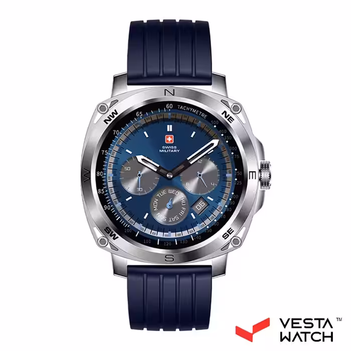ساعت مچی هوشمند سوئیس میلیتاری SWISS MILITARY مدل DOM4-SILF-BLUSIS