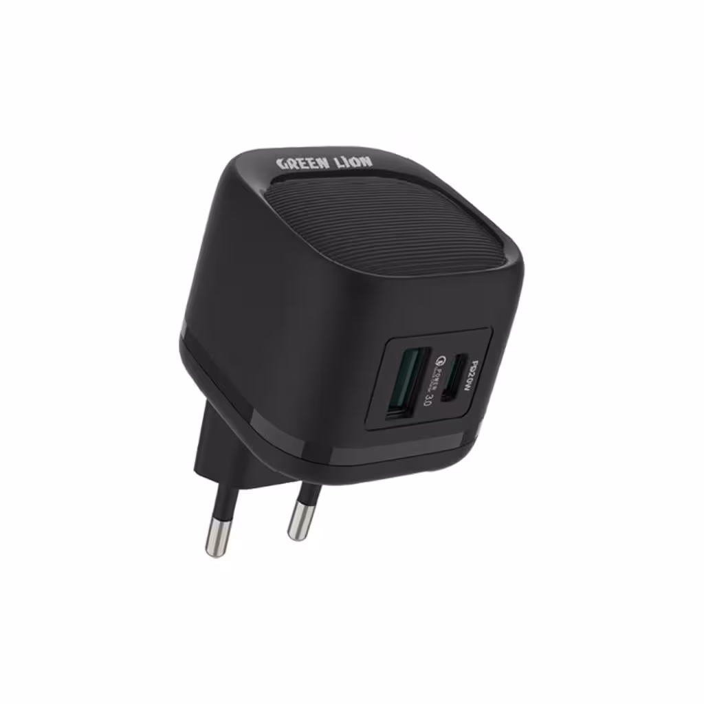 شارژر دیواری 20 واتی گرین Green PD20W QC Wall Charger GL-W21B