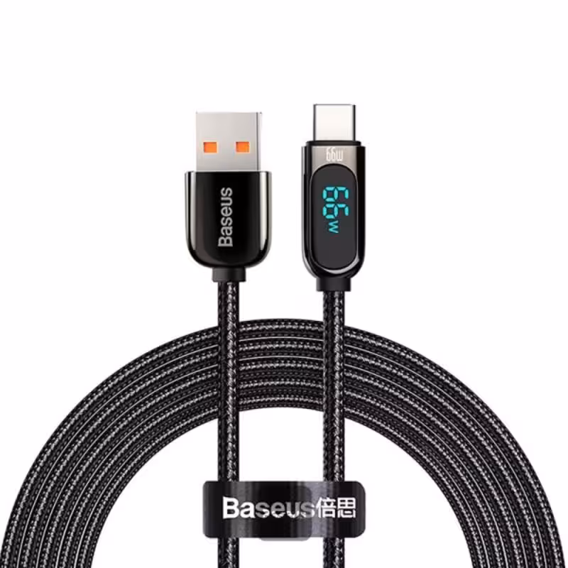 کابل تبدیل USB به USB-C باسئوس مدل A81 طول 2 متر