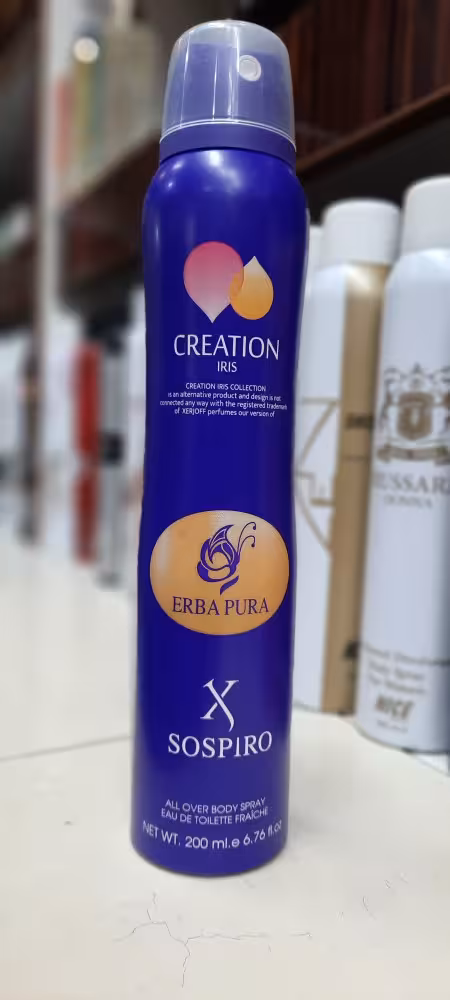 اسپری بدن 200 میل کریشن