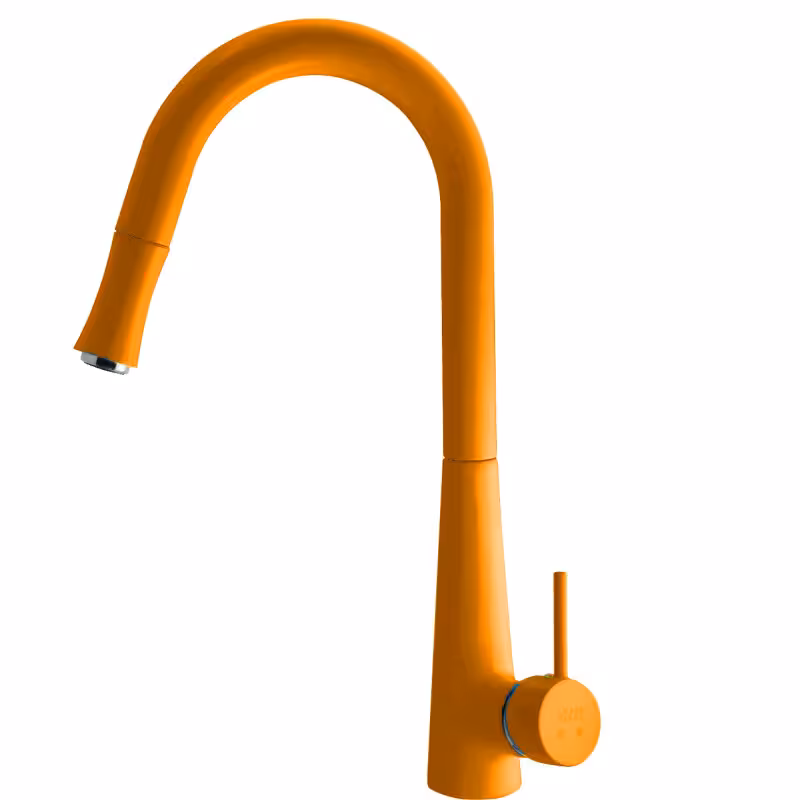 شیر ظرفشویی اوج کراس شاوری نارنجی