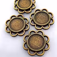 قاب گرد برنزی کد
