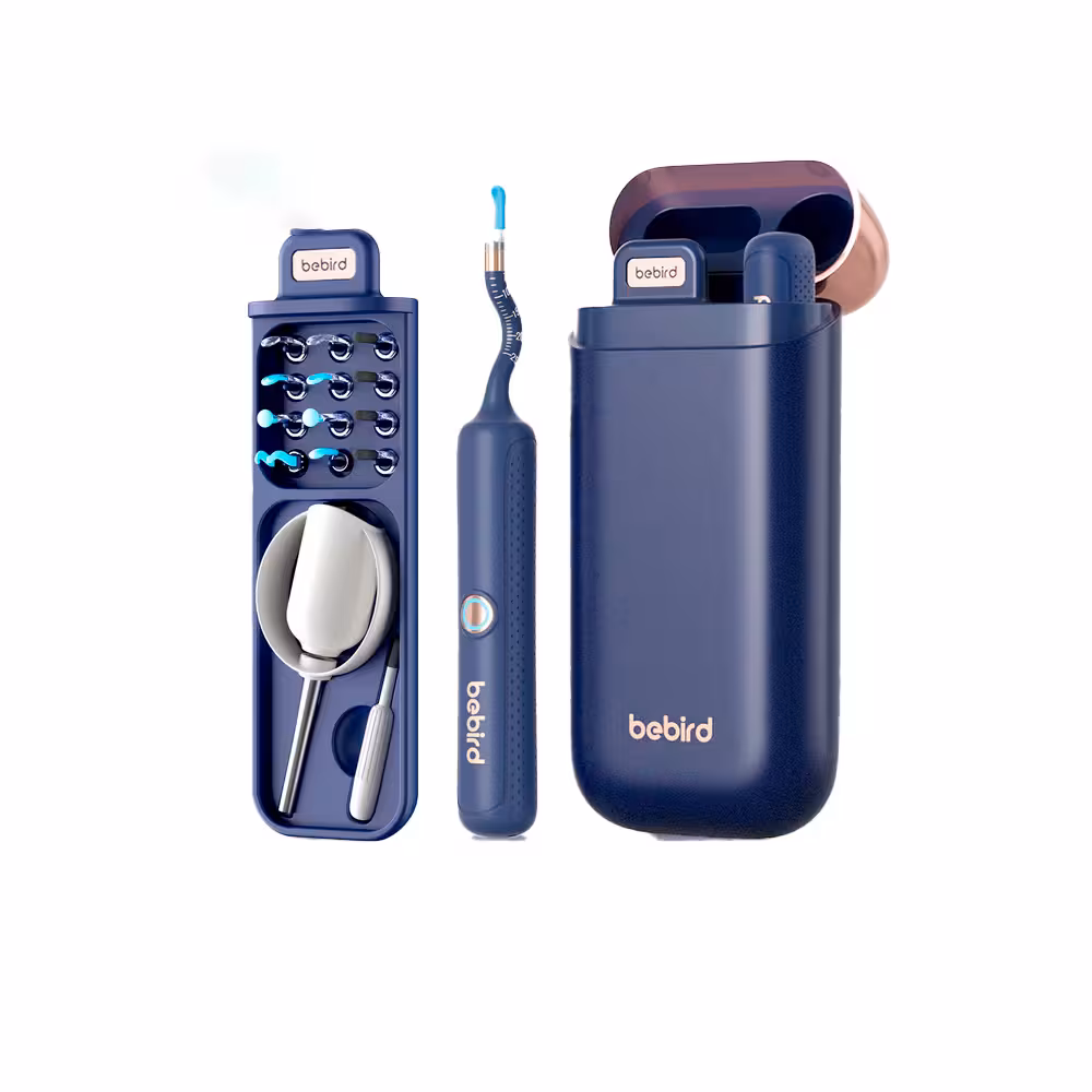ست کامل گوش پاکن بی برد Xiaomi I35R/R37R Bebird EAR-CARE sight plus