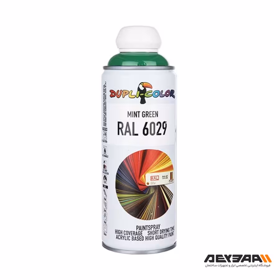 اسپری رنگ سبز دوپلی کالر مدل RAL 6029 حجم 400 میلی لیتر