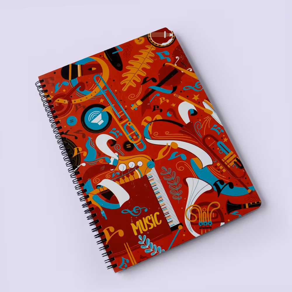 دفتر نت 50 برگ قرمز لنگو (Lango)