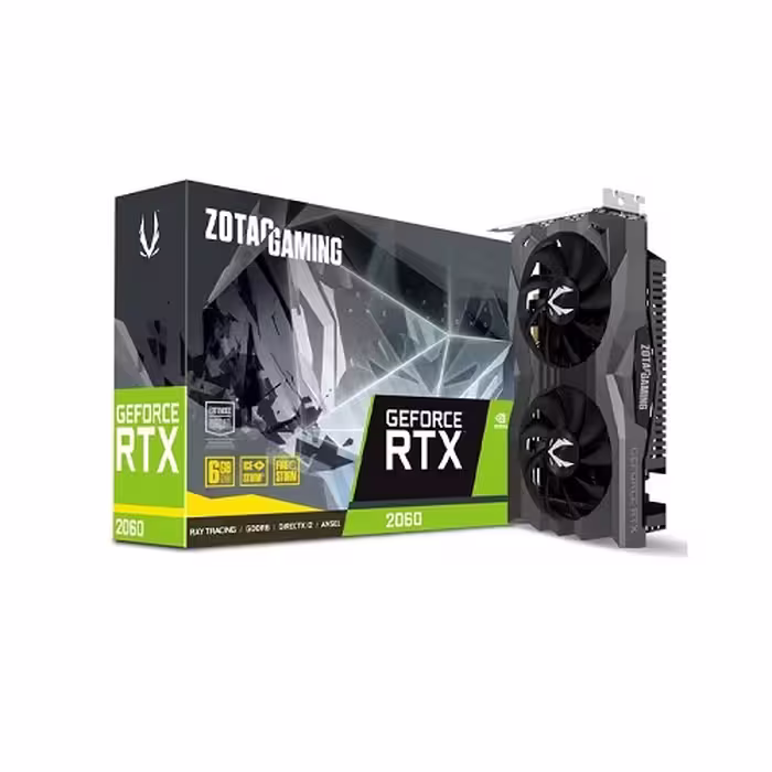 کارت گرافیک برند زوتک مدل ZOTAC GAMING GeForce RTX 2060 با حافظه 6 گیگابایت