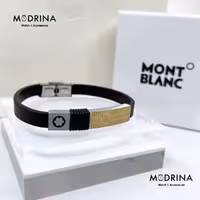 دستبند مون بلان طلایی سیلور