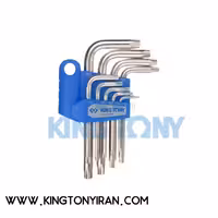 کینگ تونی 20309PR ست آلن ستاره کوتاه 9 عددی