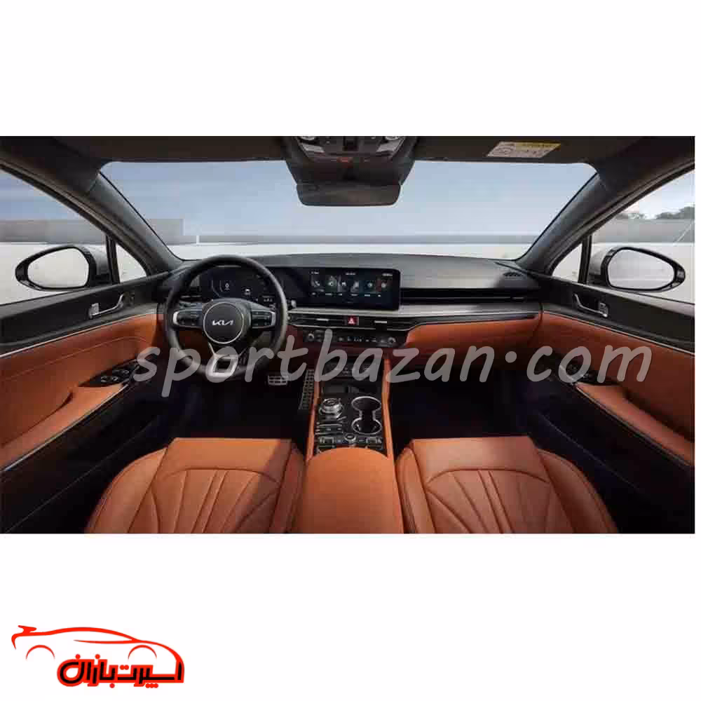 محافظ کامل کنسول و مانیتور کیا K5 2024 به همراه محافظ دستگیره درب