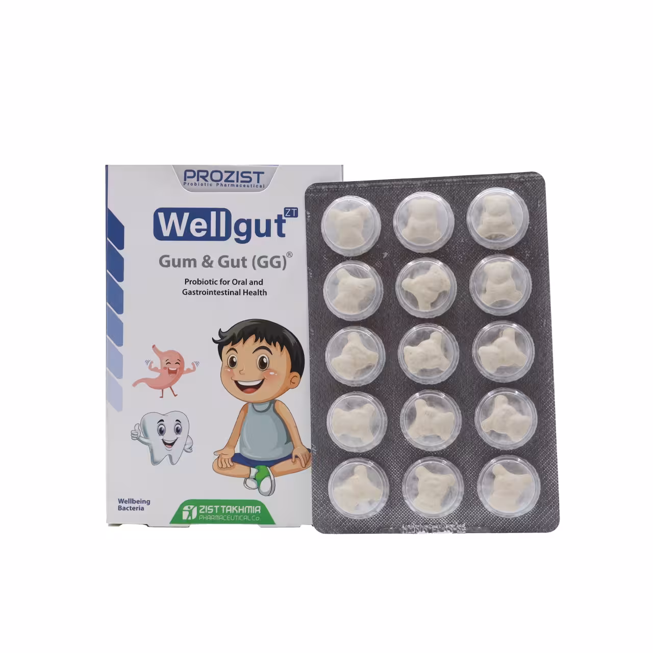 قرص جویدنی ول گات گام و گات پروزیست زیست تخمیر 30 عددی