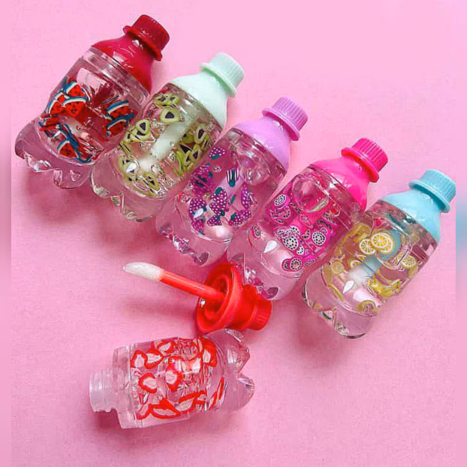 برق لب حرارتی طرح بطری میوه ای 