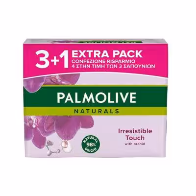 صابون پالمولیو PALMOLIVE مدل عصاره گل بنفشه بسته 4 عددی